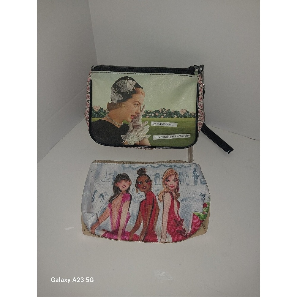 2 Make Up Bags